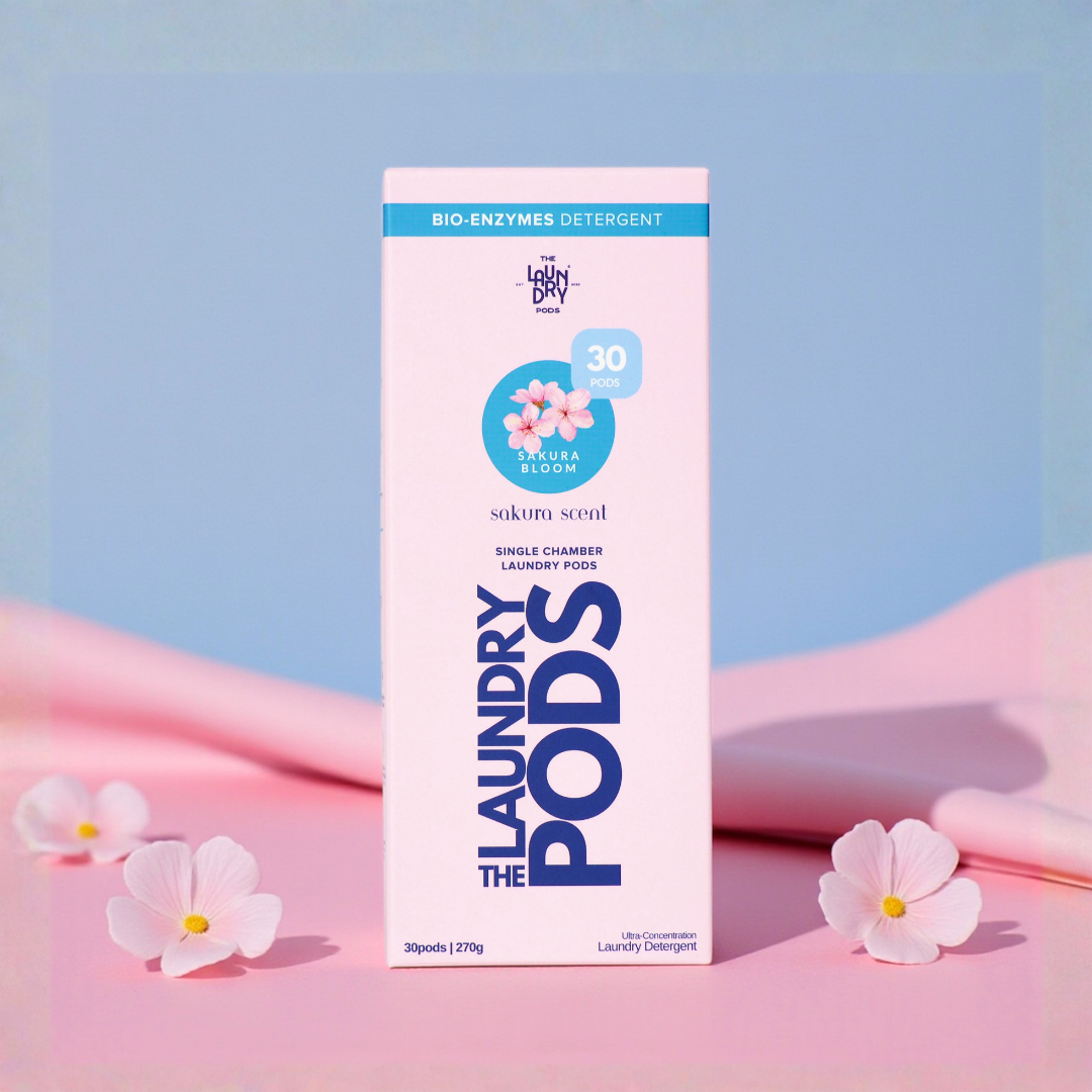 Sakura Bloom | Bio-Degradable Single-Chamber Laundry Pods