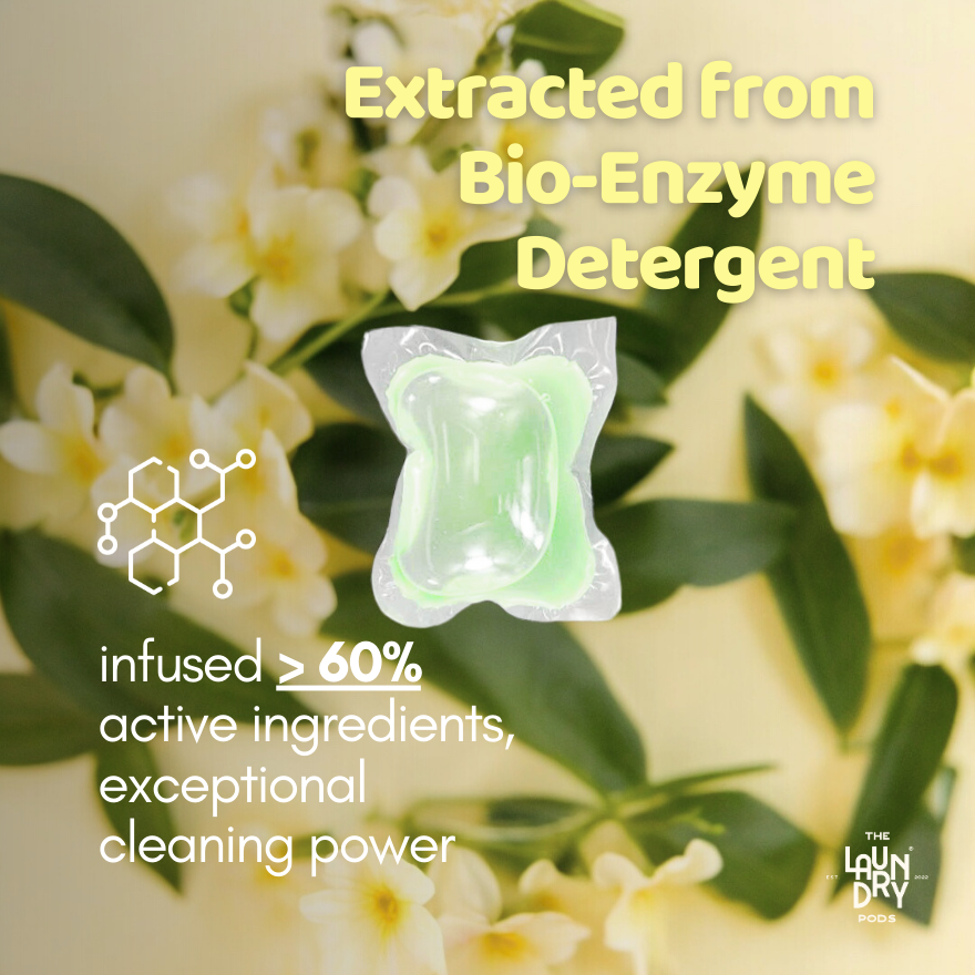 Fresh Freesia | Bio-Degradable Single-Chamber Laundry Pods