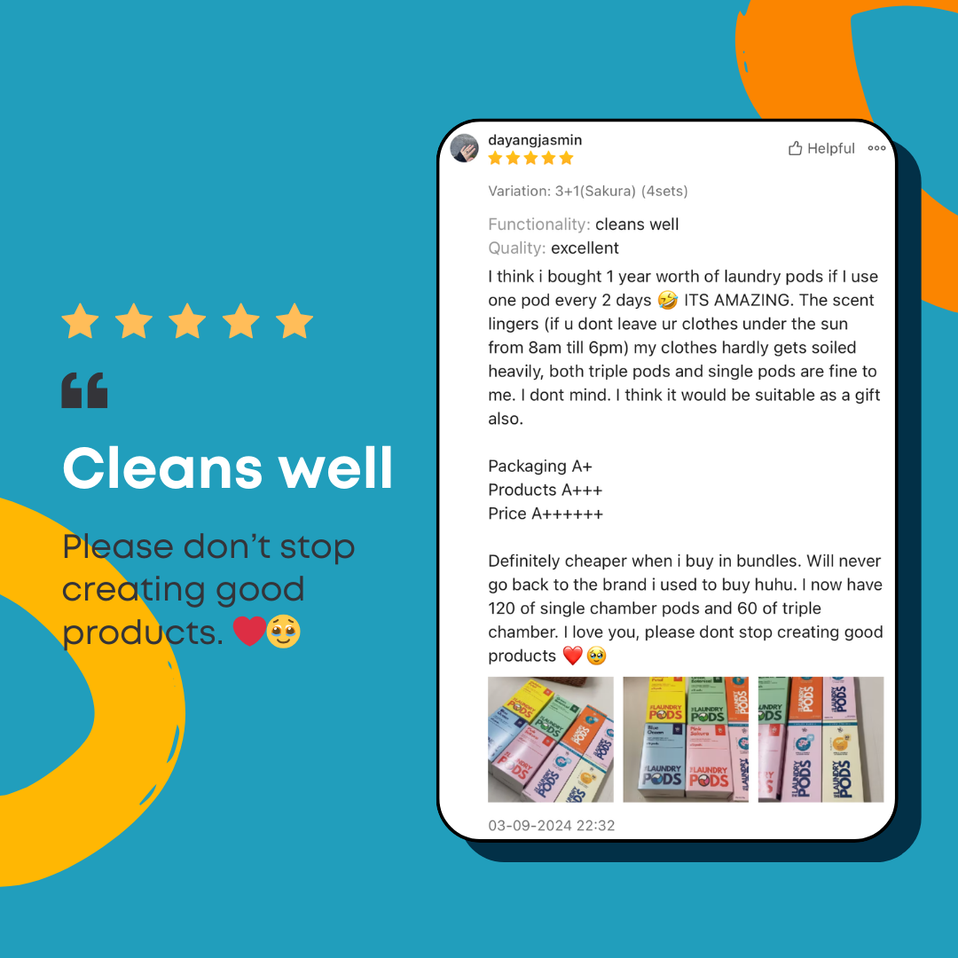 Signature Mixed Set | Bio-Degradable Triple-Chamber Pods | The Laundry Pods by SIMPI