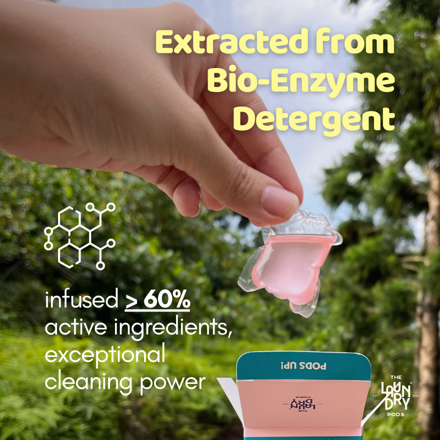 Sakura Bloom | Bio-Degradable Single-Chamber Laundry Pods