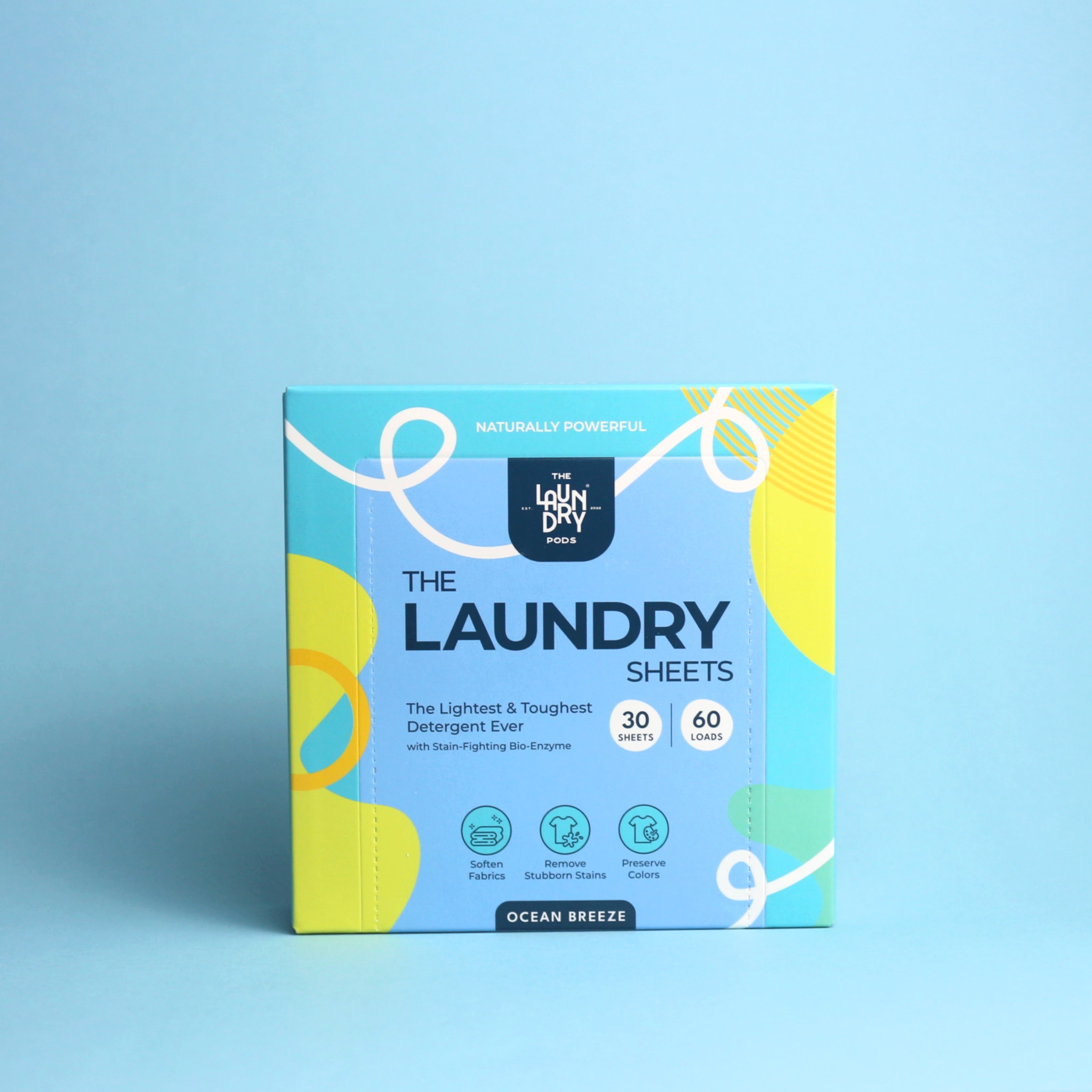The Laundry Sheets by Simpi | Bio-degradable Laundry Sheets | 30 pcs with 60 wash