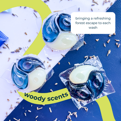 Blue Ocean | 15pcs Biodegradable Laundry Pods | by The Laundry Pods