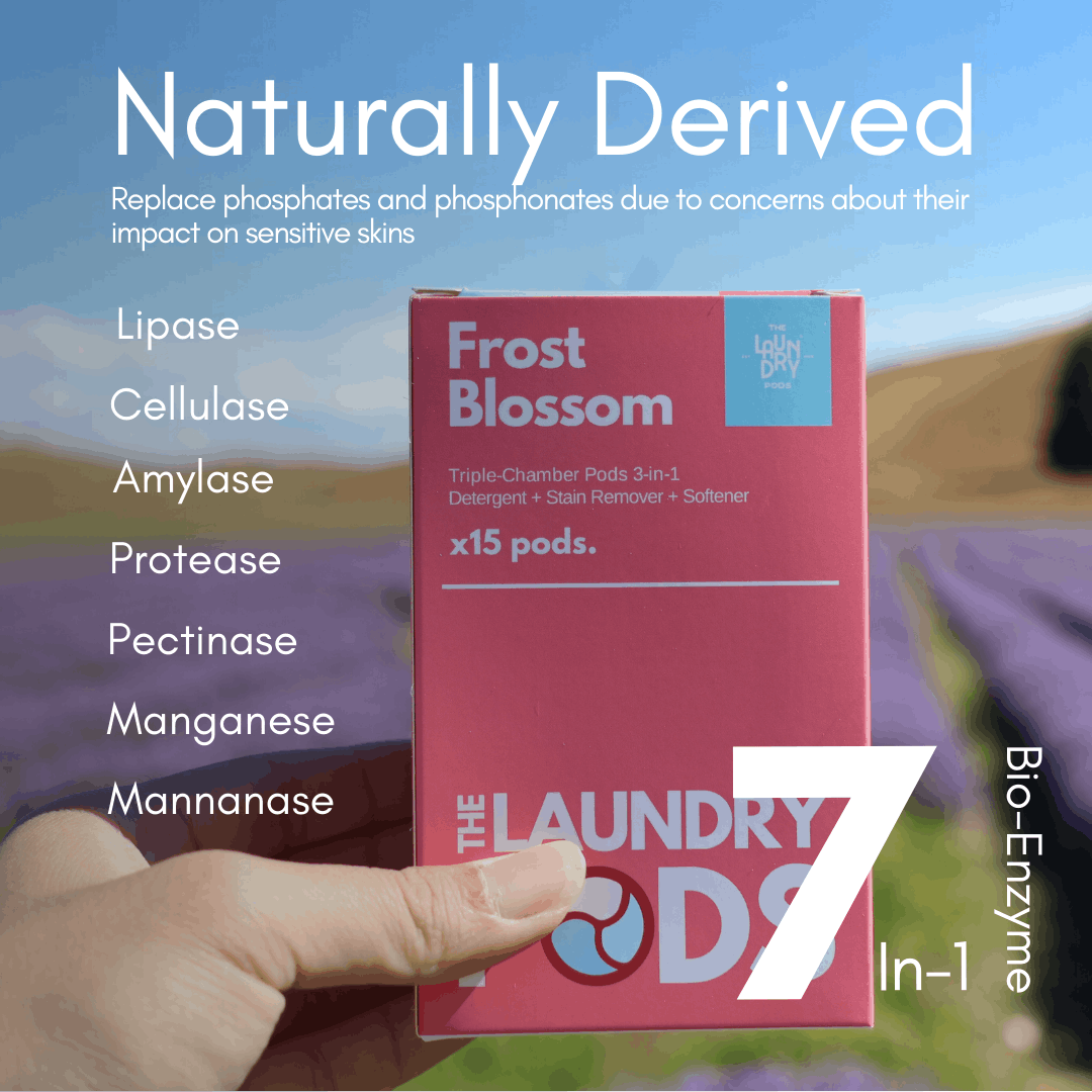 Frost Blossom | 15pcs Biodegradable Laundry Pods | by The Laundry Pods