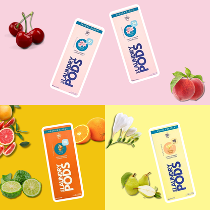Bundle Deal (4 boxes) | 120pcs Biodegradable Single Chamber Laundry Pods | by The Laundry Pods