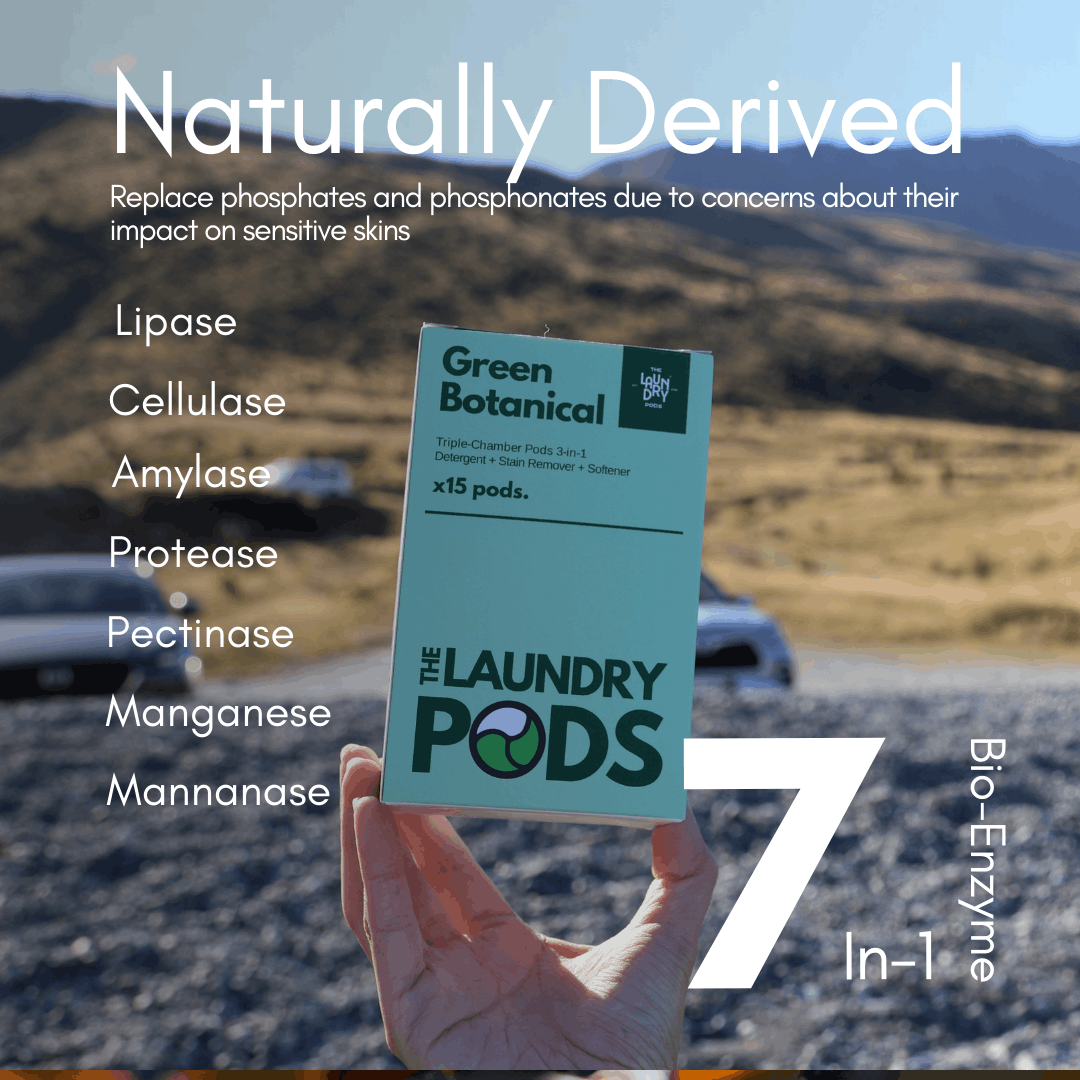 Green Botanical | 15pcs Biodegradable Laundry Pods | by The Laundry Pods