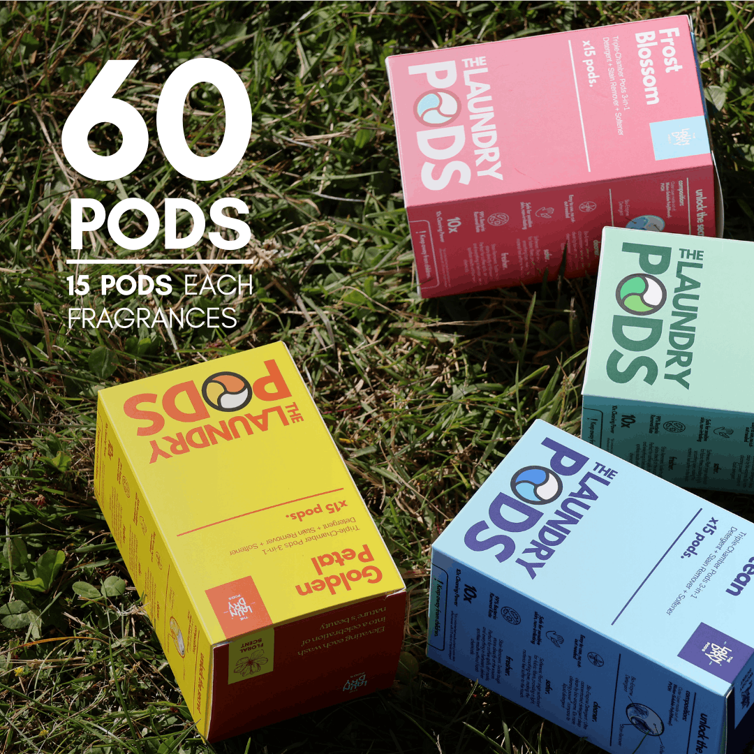 Curated Fragrance Set | Bio-Degradable Triple-Chamber Pods | The Laundry Pods by SIMPI