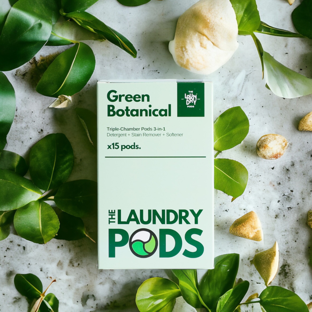 Green Botanica | 15pcs Biodegradable Laundry Pods | by The Laundry Pods
