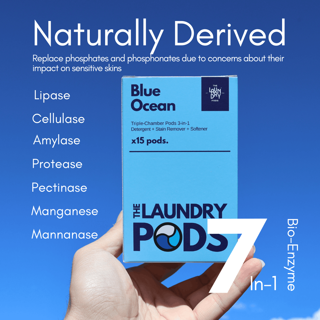 Blue Ocean | 15pcs Biodegradable Laundry Pods | by The Laundry Pods