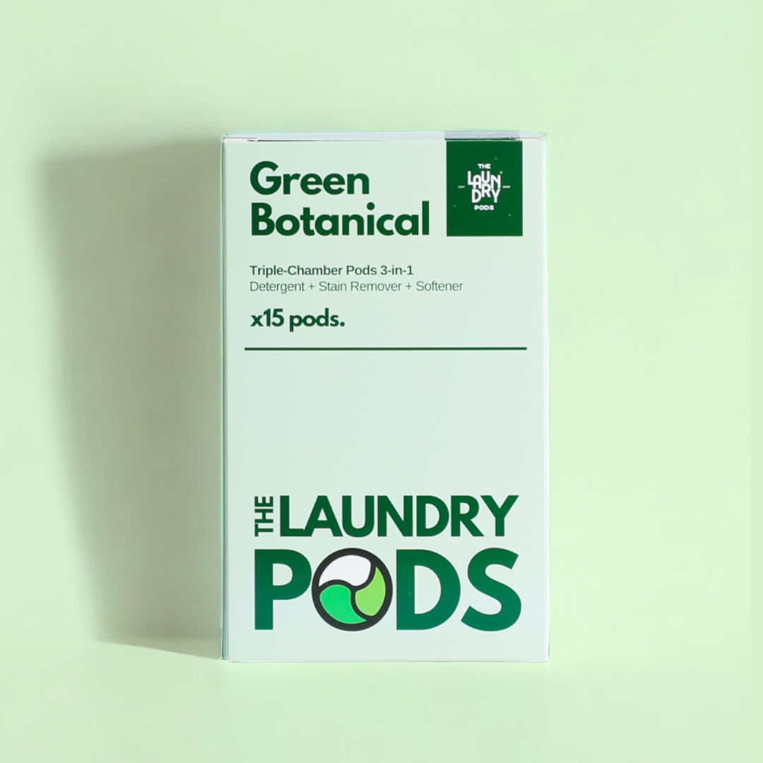 Green Botanical | 15pcs Biodegradable Laundry Pods | by The Laundry Pods
