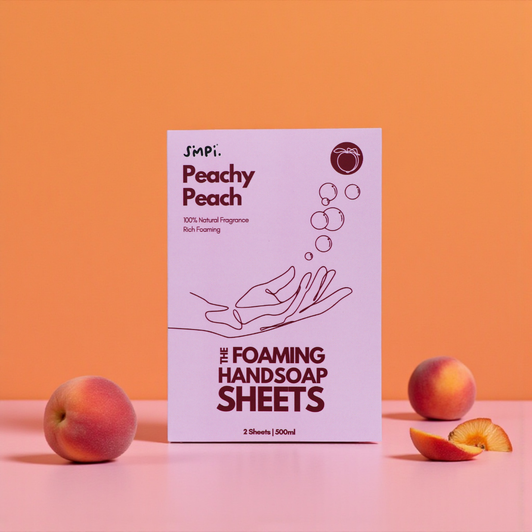 The Hand Soap Sheets - Peachy Peach ( Refill Pack )