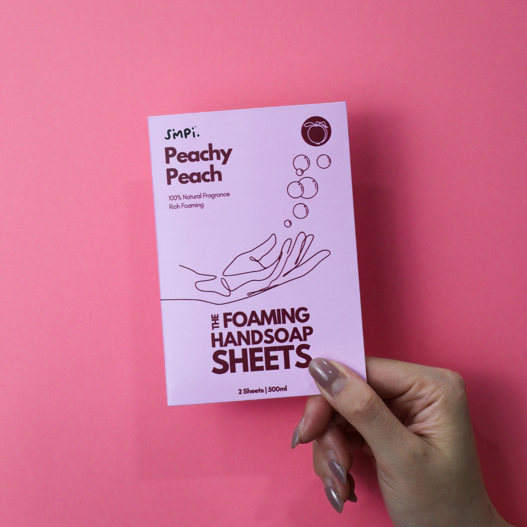 The Hand Soap Sheets - Peachy Peach ( Refill Pack )
