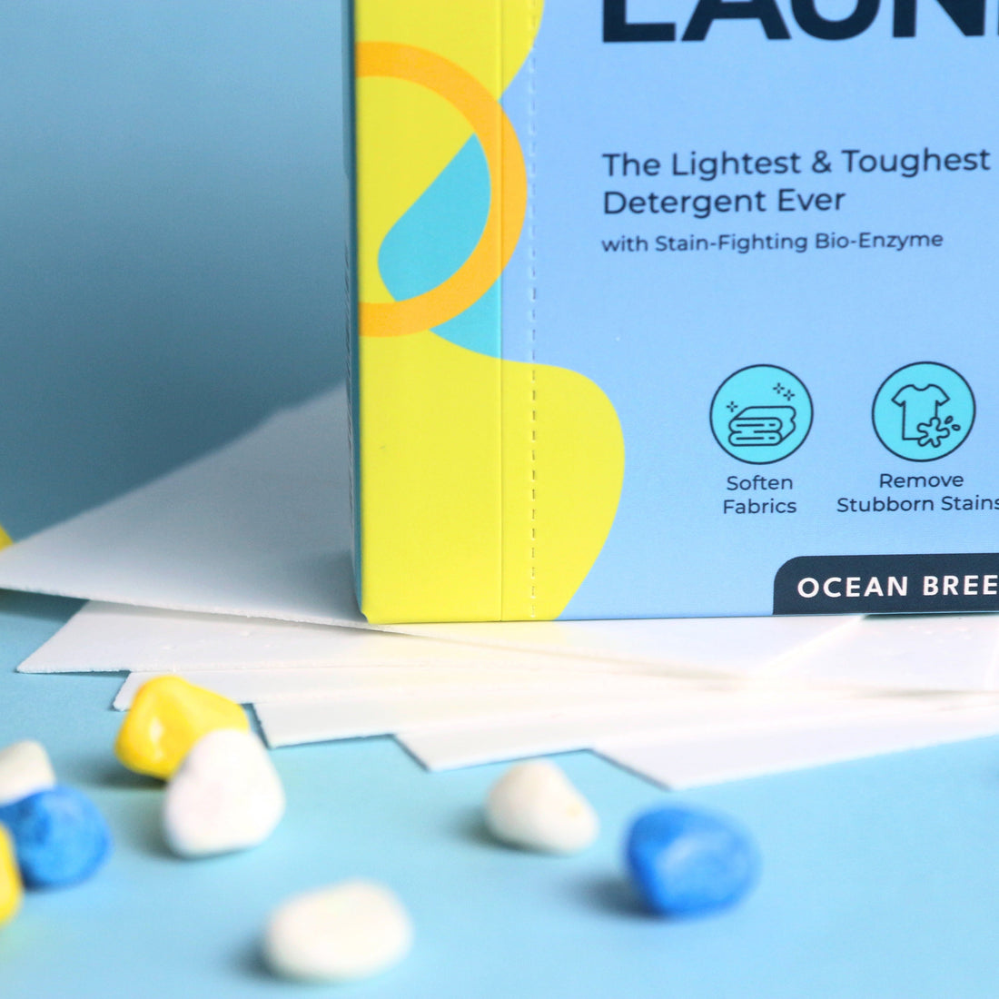 The Laundry Sheets by Simpi | Bio-degradable Laundry Sheets | 30 pcs with 60 wash