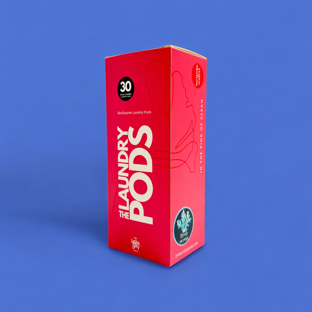 Fresh Ocean | Single-Chamber Bio-degradable Laundry Pods | The Laundry Pods by Simpi