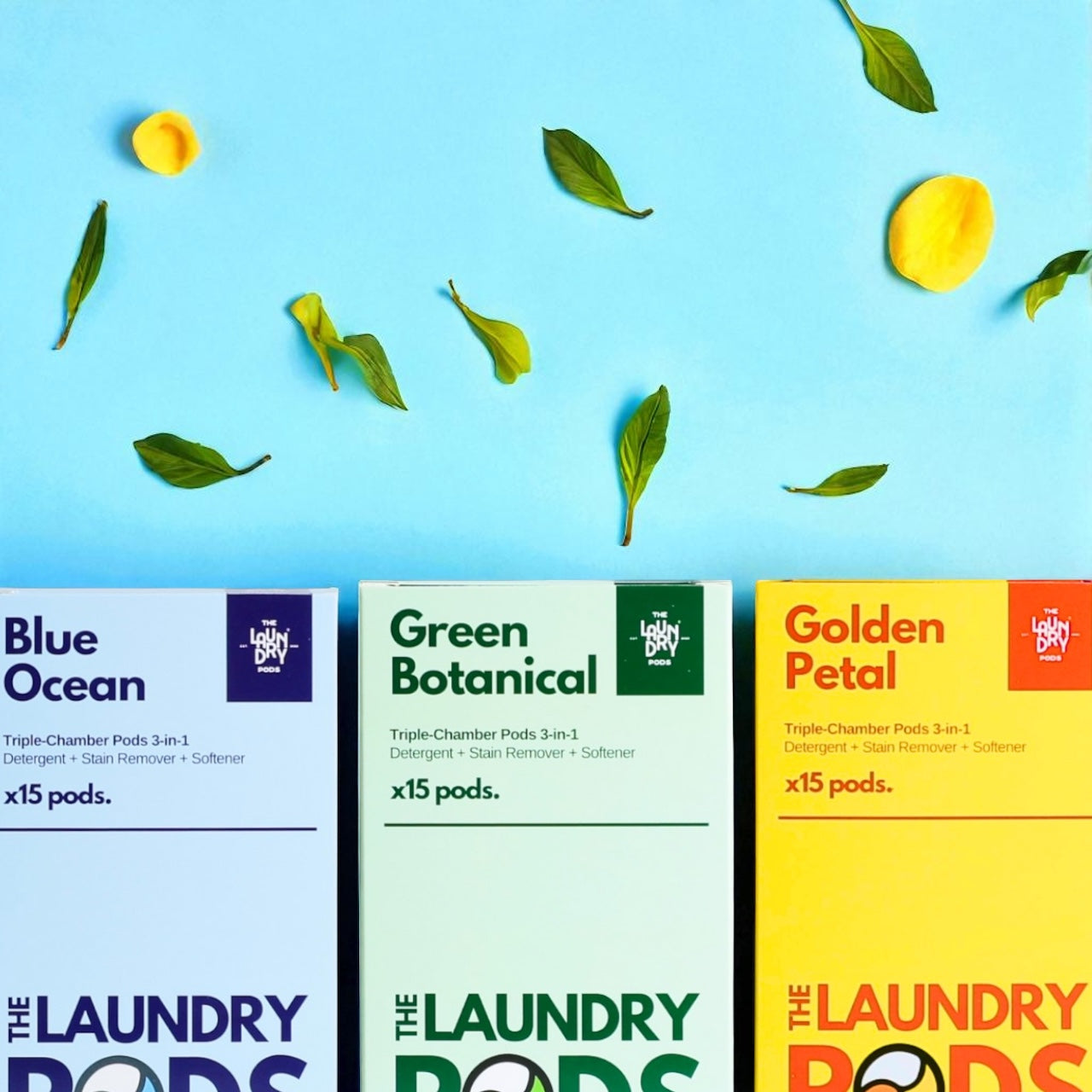 Signature Mixed Set | Bio-Degradable Triple-Chamber Pods | The Laundry Pods by SIMPI