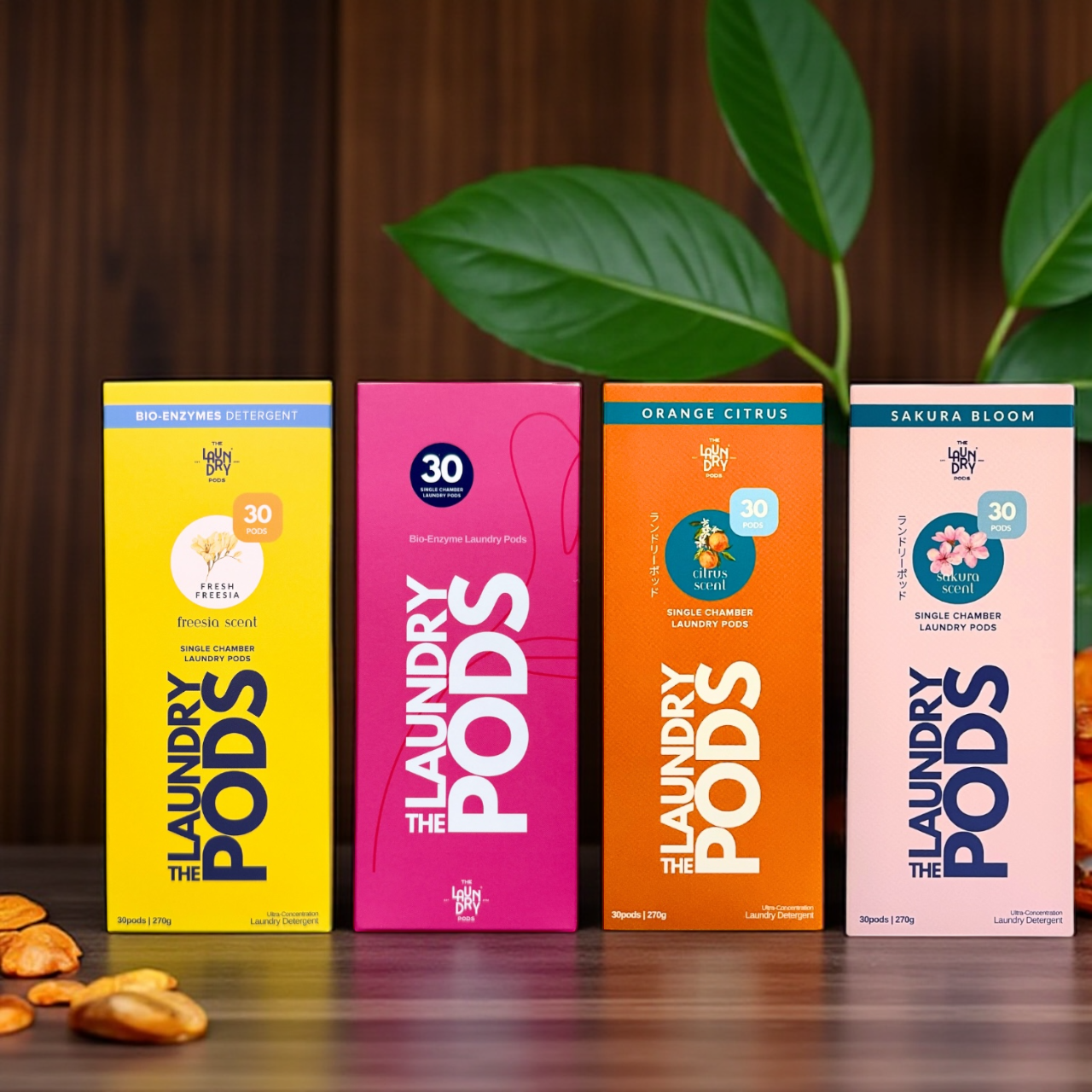 Signature Mixed Set | Bio-Degradable Single-Chamber Pods | The Laundry Pods by SIMPI