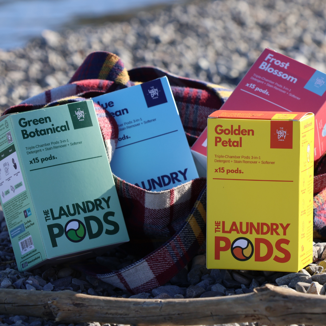 Curated Fragrance Set | Bio-Degradable Triple-Chamber Pods | The Laundry Pods by SIMPI